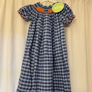 Smock pumpkin classic whimsy girls 6